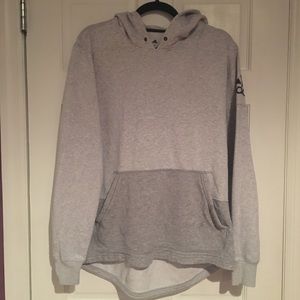 gray adidas hoodie!